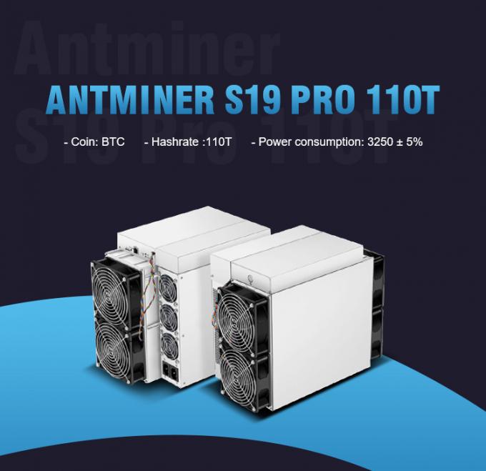 PRO 110t S19 PRO 110t Btc minatore cripto di Bitmain Antminer S19A